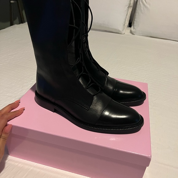 Inch2 Womens Leather Brogue Boots 